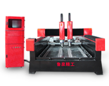 Engraving tool of material of double nose stone