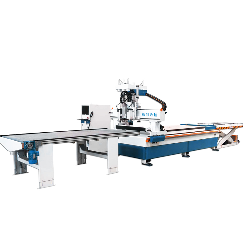 Machining center of numerical control of board type furniture