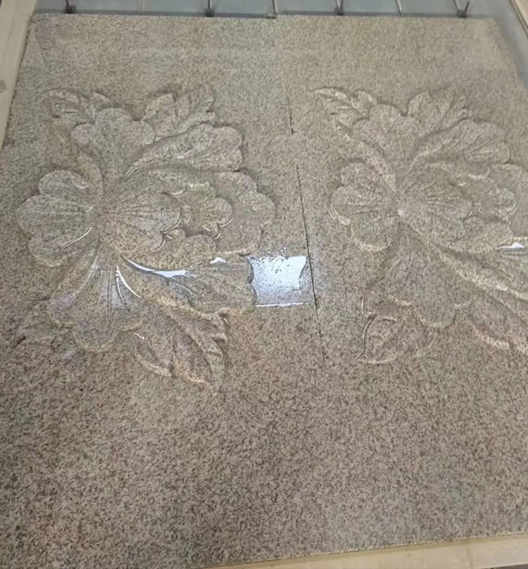 Shi Caidiao engraves machine sample