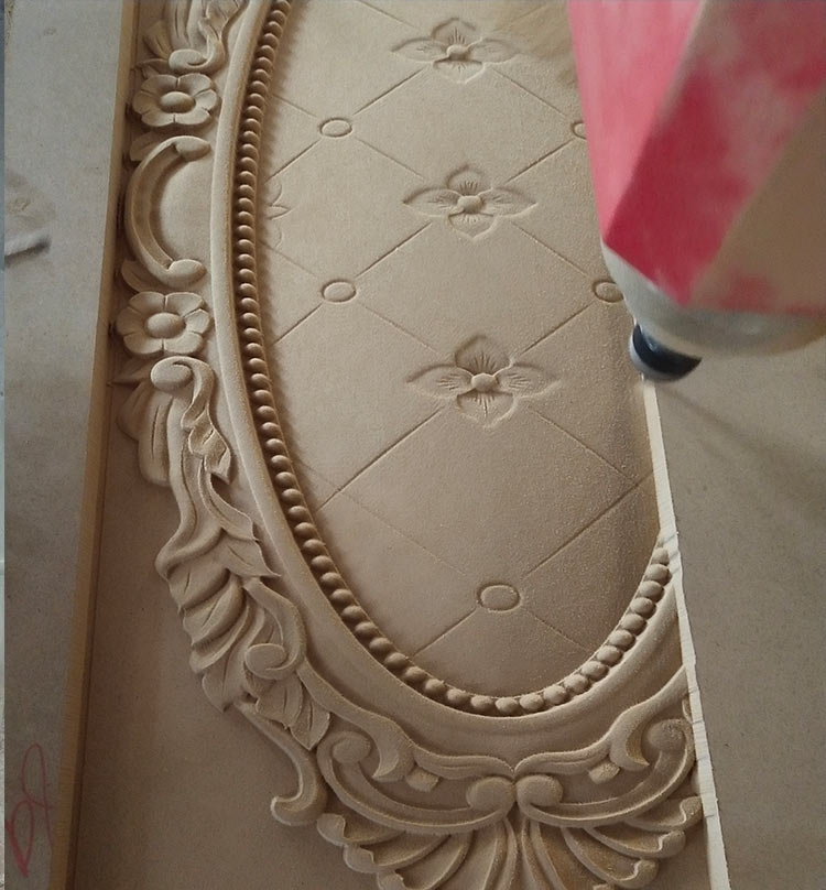 Shi Caidiao engraves machine sample