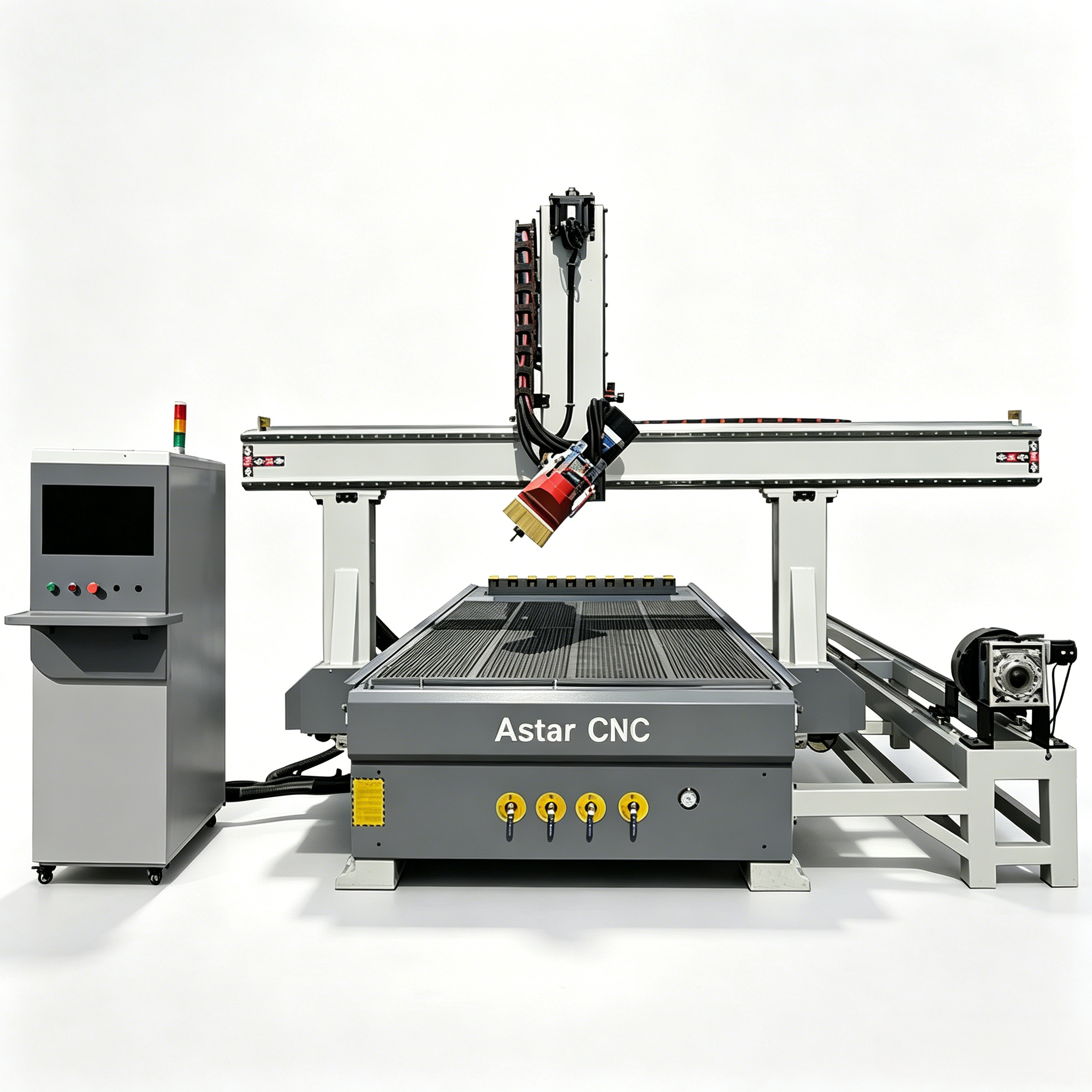 4 Axis CNC Router machine 